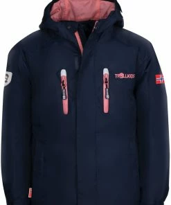 TROLLKIDS Sognefjord PRO Jacket Kids, Blauw
