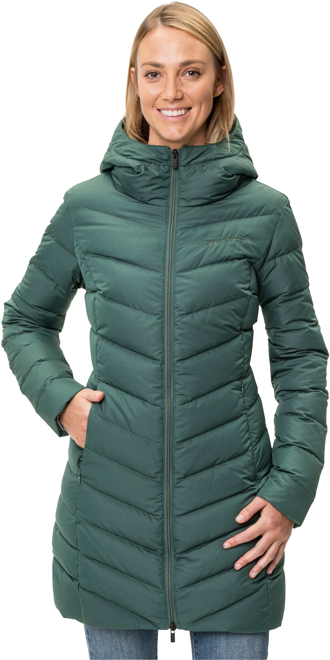 VAUDE Annecy Down Coat Women, Blauw 3 VAUDE Annecy Down Coat Women, Blauw - Afbeelding 3