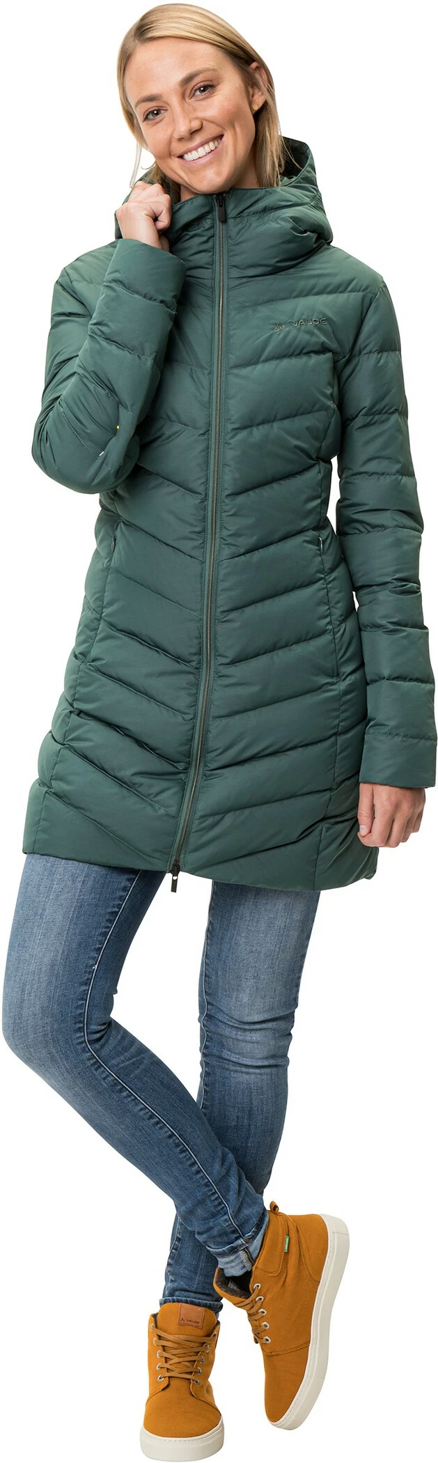 VAUDE Annecy Down Coat Women, Blauw 7 VAUDE Annecy Down Coat Women, Blauw - Afbeelding 7