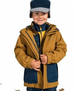 VAUDE Campfire IV 3in1 Jacket Kids, Groen -Helly Hansen-winkel vaude campfire iv 3in1 jacket kids bronze 3