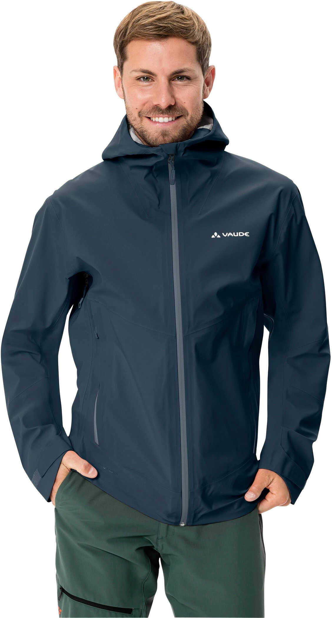 VAUDE Croz III 3L Jacket Men, Blauw 3 VAUDE Croz III 3L Jacket Men, Blauw - Afbeelding 3