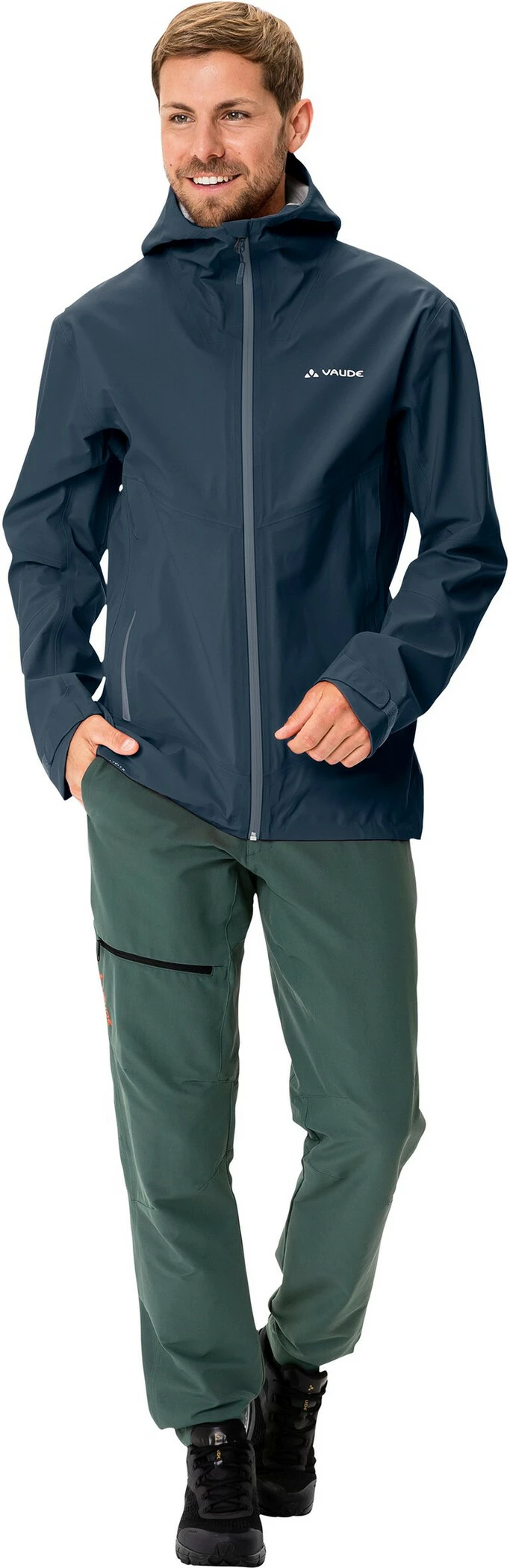 VAUDE Croz III 3L Jacket Men, Blauw 5 VAUDE Croz III 3L Jacket Men, Blauw - Afbeelding 5