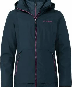 VAUDE Elope 3in1 Jacket Women, Blauw