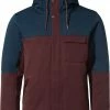 VAUDE Manukau II Jacket Men, Rood/blauw