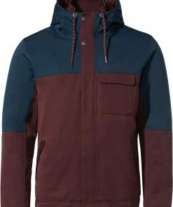 VAUDE Manukau II Jacket Men, Rood/blauw