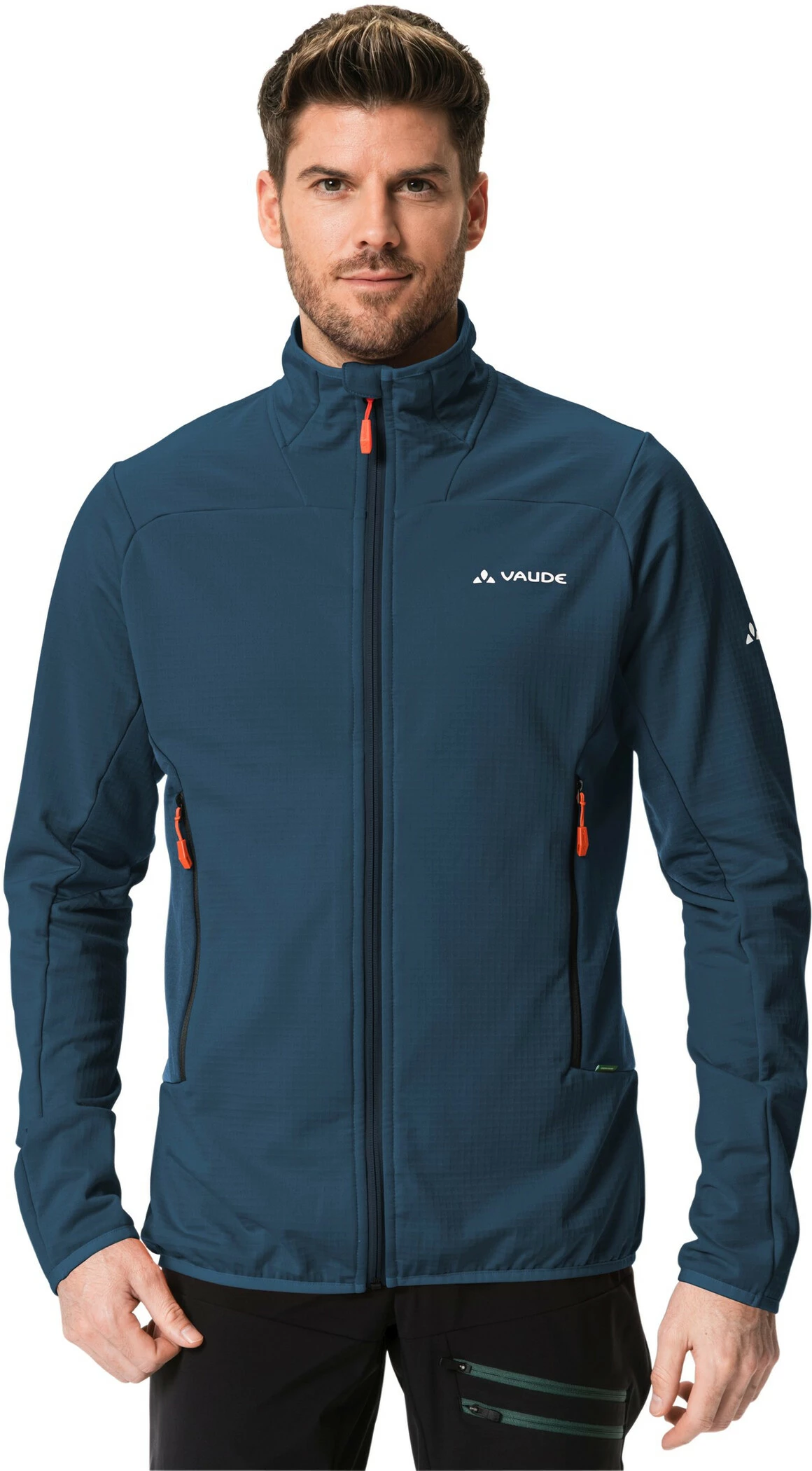 VAUDE Monviso II Fleece FZ Jacket Men, Zwart 3 VAUDE Monviso II Fleece FZ Jacket Men, Zwart - Afbeelding 3