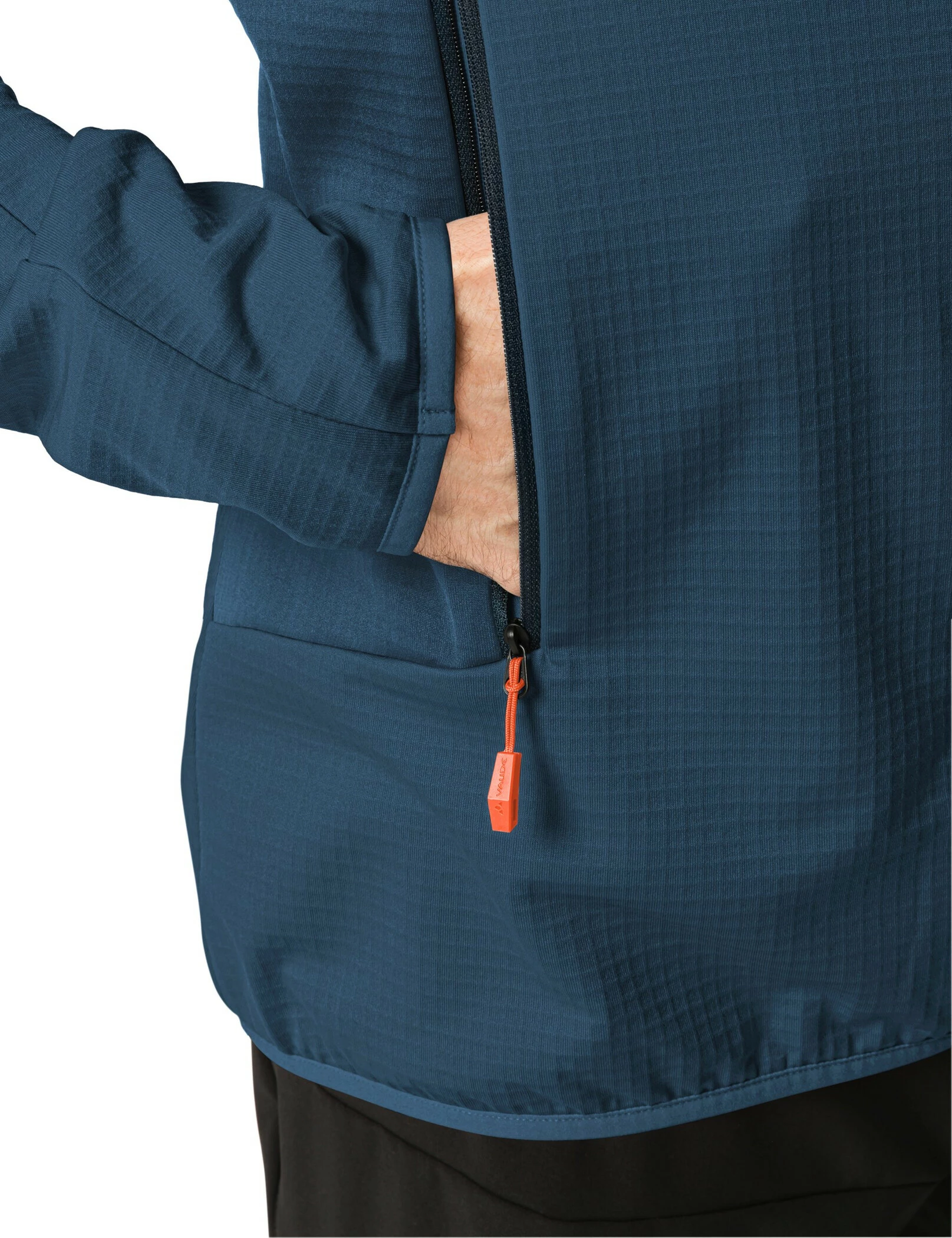 VAUDE Monviso II Fleece FZ Jacket Men, Zwart 7 VAUDE Monviso II Fleece FZ Jacket Men, Zwart - Afbeelding 7