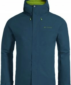 VAUDE Rosemoor Gevoerde Jas Heren, Blauw