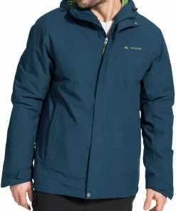 VAUDE Rosemoor Gevoerde Jas Heren, Blauw -Helly Hansen-winkel vaude rosemoor gefuetterte jacke herren baltic sea 3