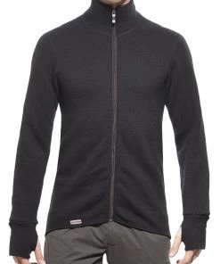 Helly Hansen-winkel -Helly Hansen-winkel woolpower 600 full zip jacket unisex black 2 1